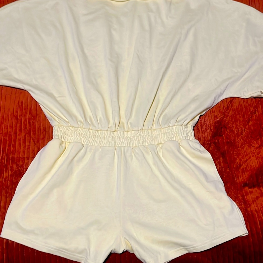 Never worn off the shoulder romper!